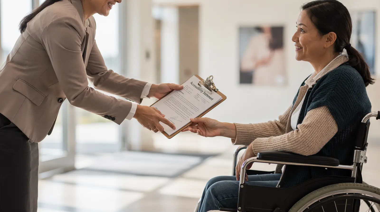 Proactive accessibility standards enforced before content publication