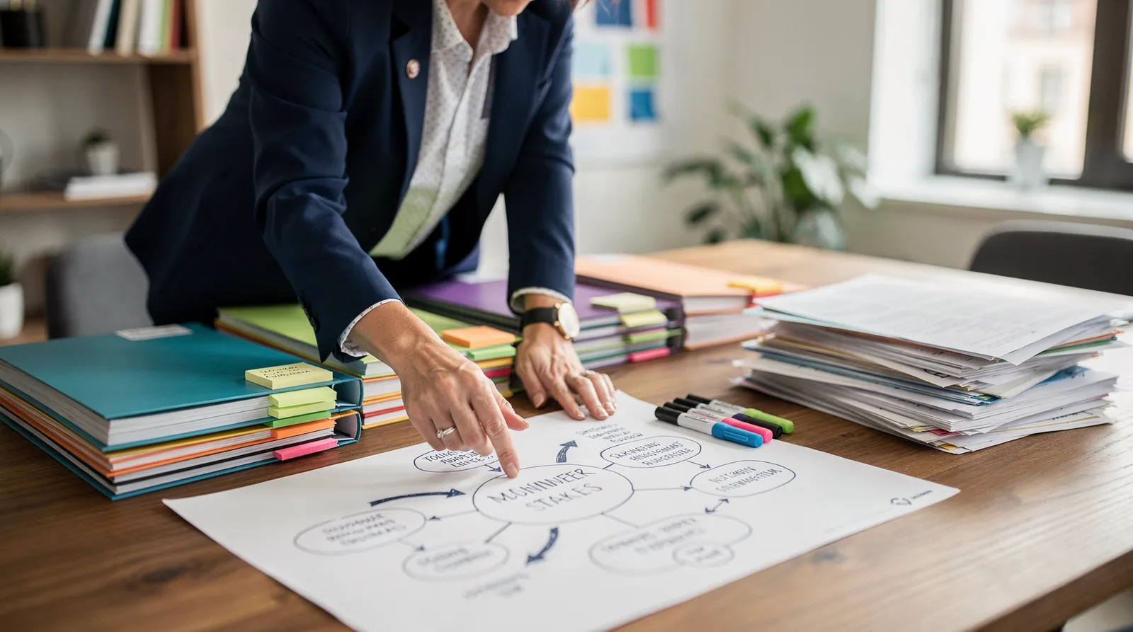 Leading teams do not just repost company news; they mix in industry trends and thought